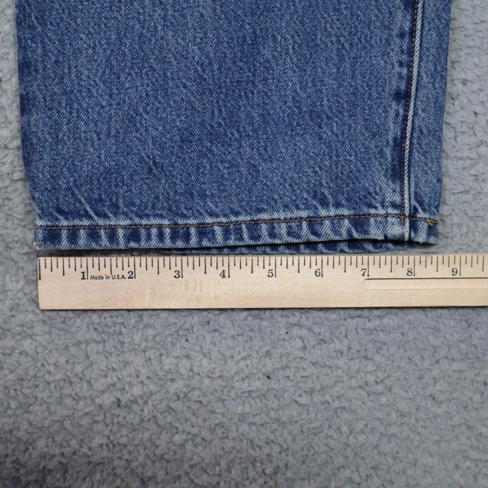 Levis 501 90s Selvedge Denim Jeans Mens 33x30 Blue Straight Leg Button Fly NEW